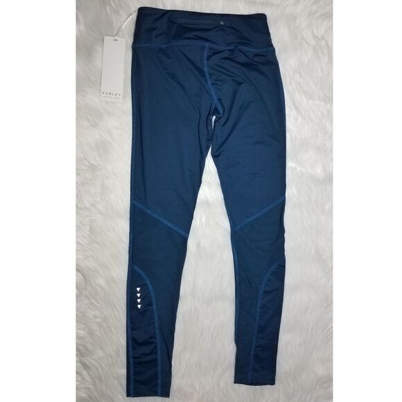 NWT|Varley Performance First Blue Mesh Leggings, XS - Picture 3 of 8